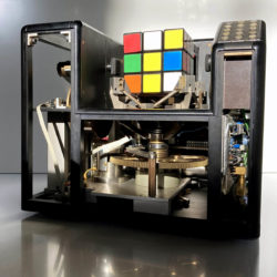 Würfelmaschine, Rubic's Cube solver, 1987